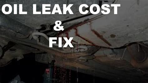 how much do oil leaks cost to fix|Oil Leak Repair Cost: How Much Does It Cost To Fix。